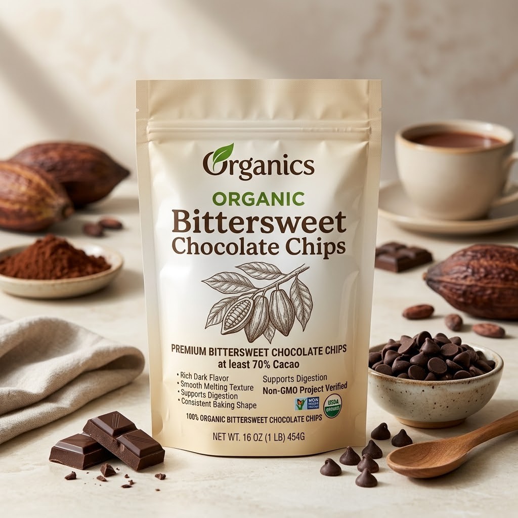 Bittersweet Chocolate Chips (70% Cacao) - Organic