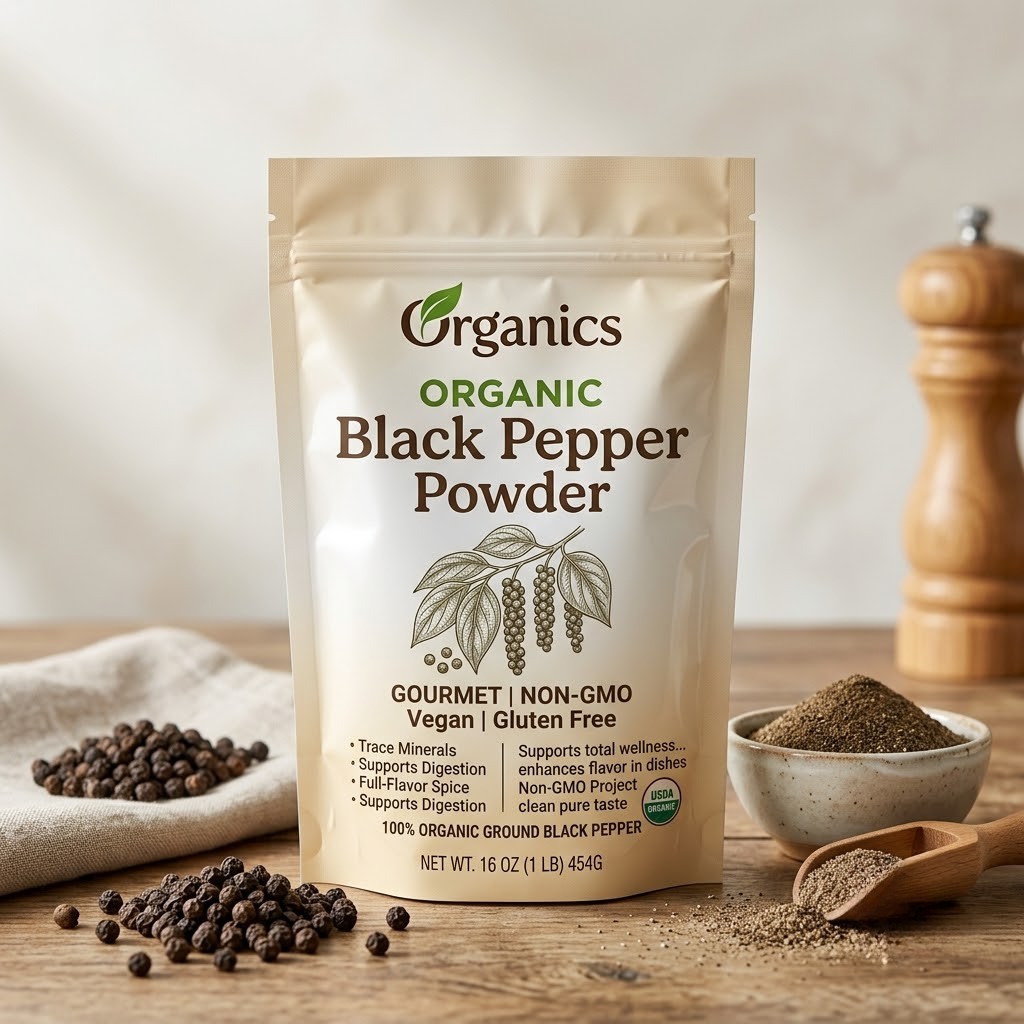 Black Pepper Powder - Organic